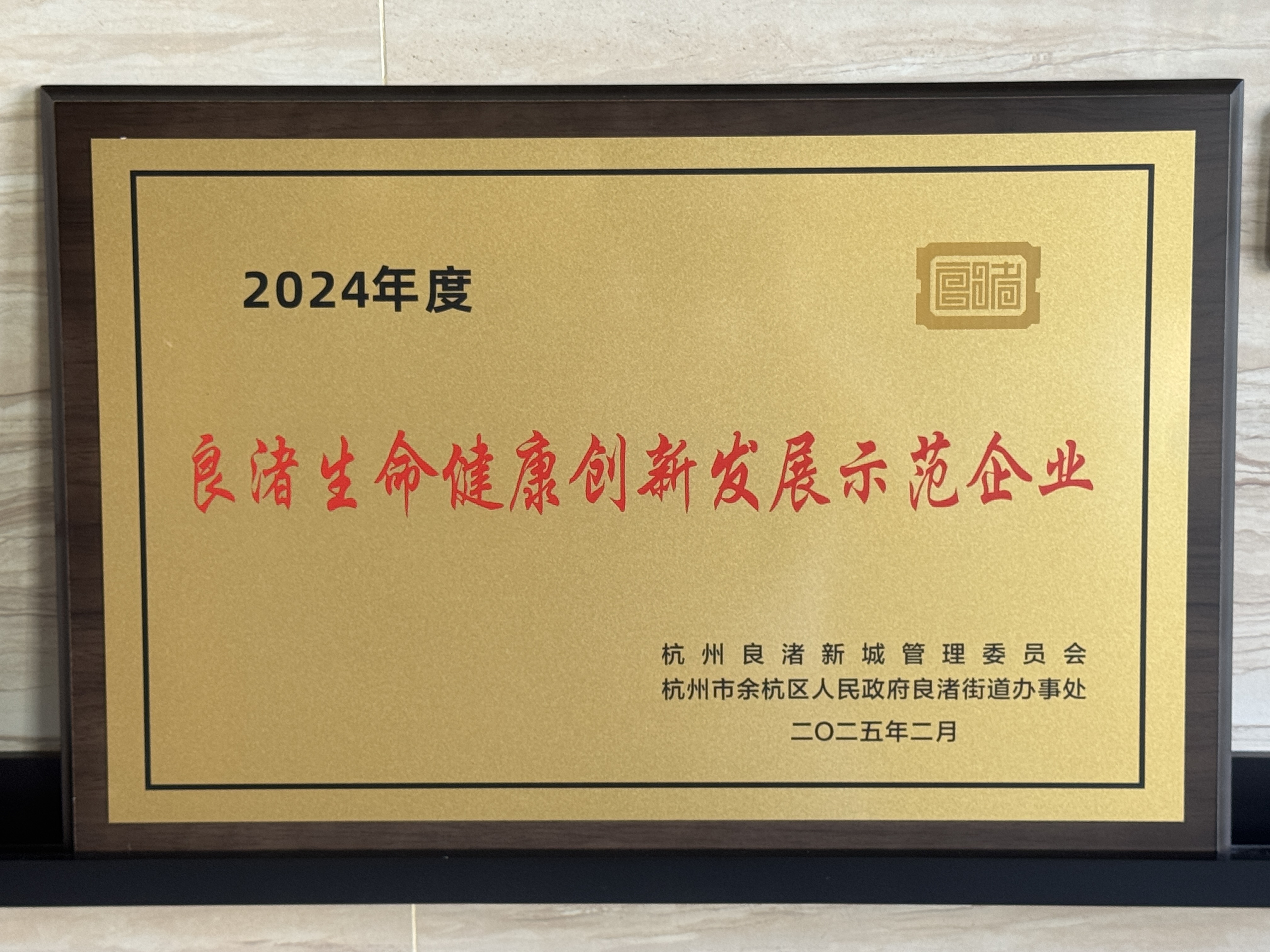 【良渚高質(zhì)量發(fā)展大會(huì)】奧默醫(yī)藥獲創(chuàng)新發(fā)展示范企業(yè)稱號(hào)